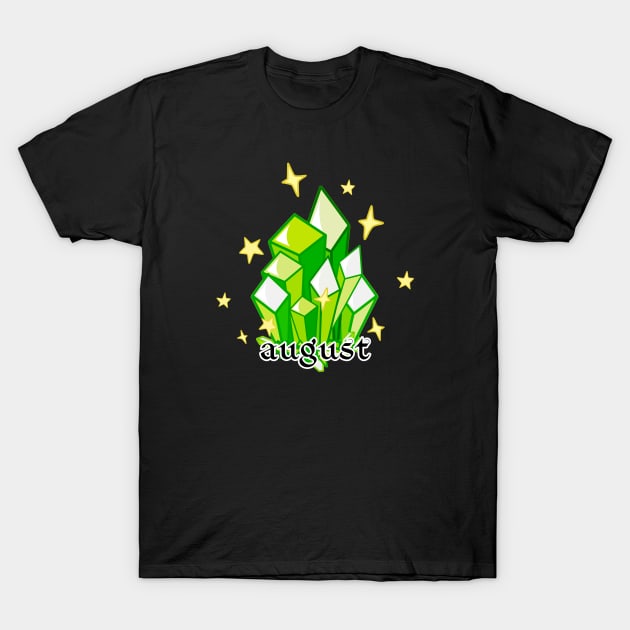 Peridot T-Shirt by Kelly Louise Art